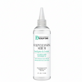 design essentials scalp care cleansing serum for detox soothing clean balanced healthy scalp