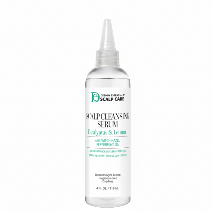 Design Essentials Scalp Care Cleansing Serum 4oz | Detox & Soothe Scalp