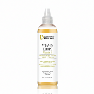 design essentials scalp care vitamin drops for nourishing moisturizing healthy scalp and hair growth