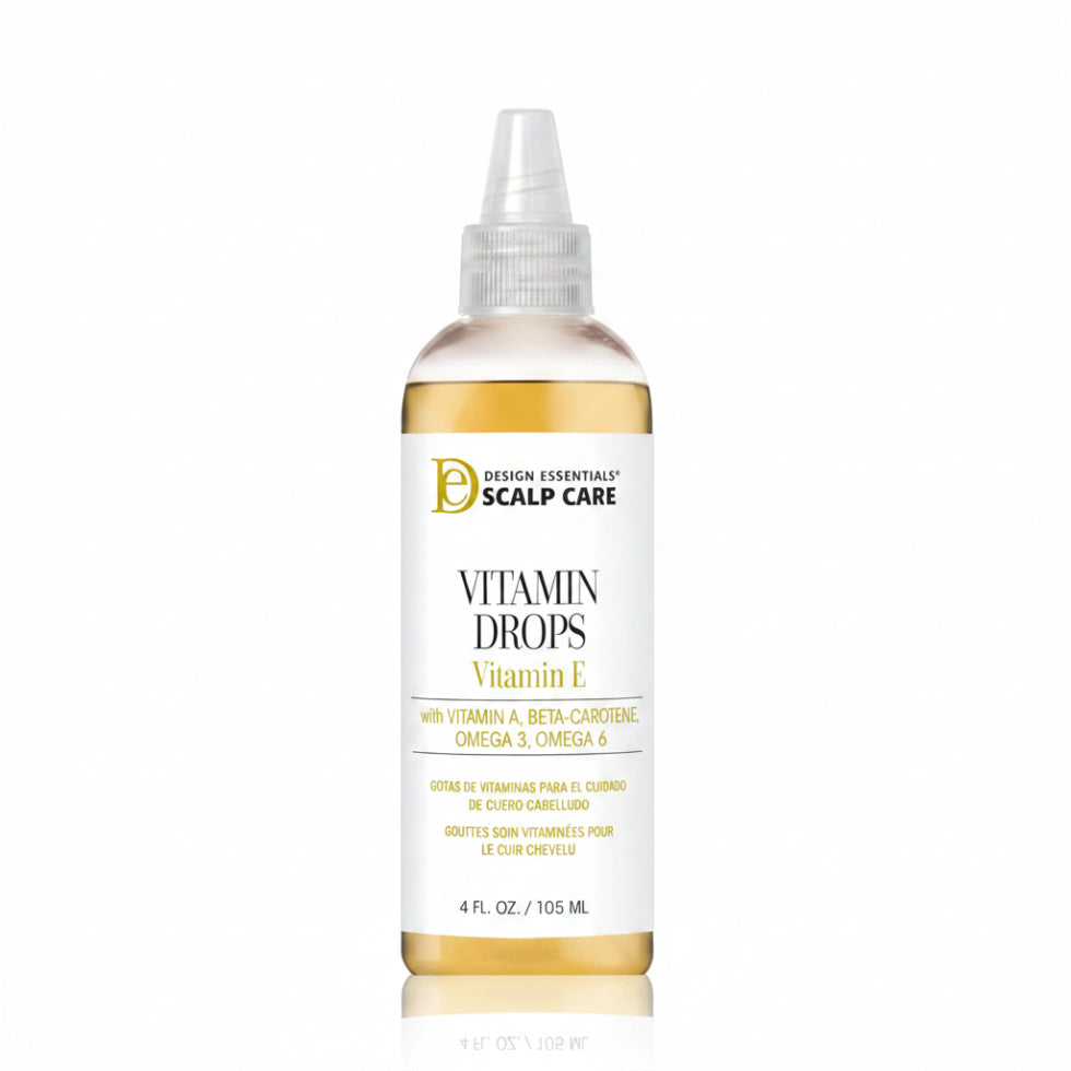 design essentials scalp skin vitamin drops unscented for hydration nourishment soft healthy scalp and smooth skin lightweight formula