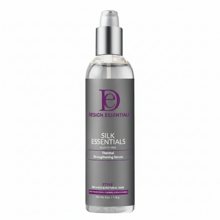 Design Essentials Silk Essentials Heat Protectant Serum 4oz | Shine & Strength