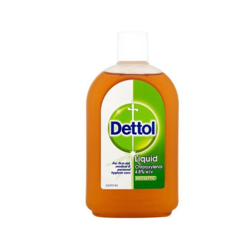 dettol liquid chloroxylenol 4.8 750ml antiseptic disinfectant for hygiene wound care germ protection
