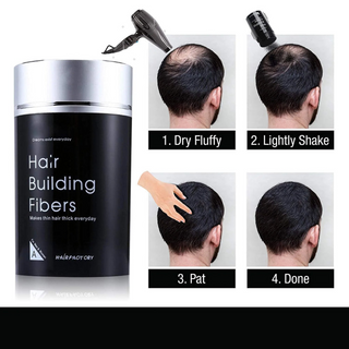 Dexe hair building fiber 22g classic pack instant hair thickening bald spot coverage natural look