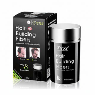 Dexe hair building fiber 22g classic pack instant hair thickening bald spot coverage natural look