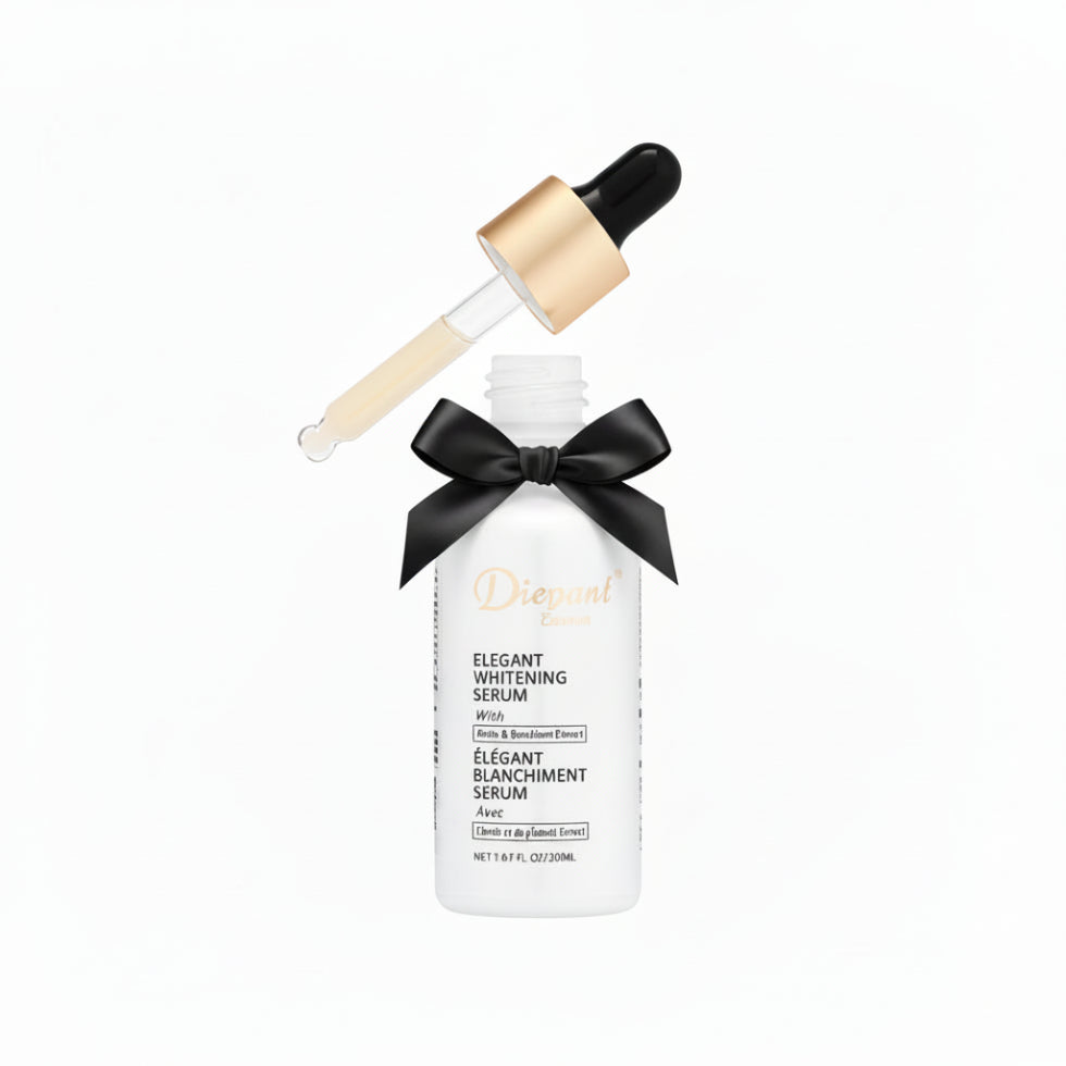 diamond glow elegant whitening serum 50ml brightening hydrating face serum for radiant smooth glowing skin