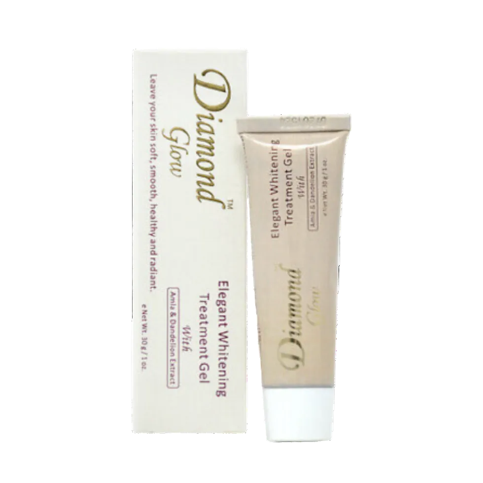 diamond glow whitening treatment gel 30g brightening even tone care face gel radiant smooth skin skincare gel