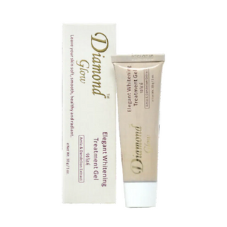 diamond glow whitening treatment gel 30g brightening even tone care face gel radiant smooth skin skincare gel