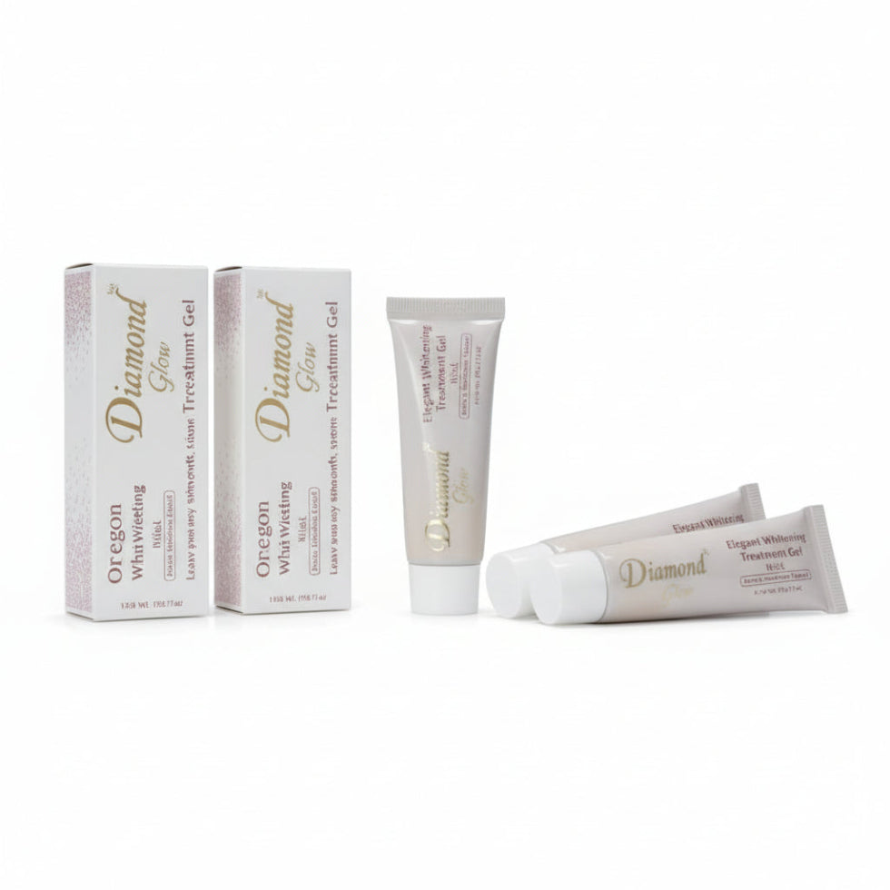 diamond glow whitening treatment gel 30g brightening even tone care face gel radiant smooth skin skincare gel