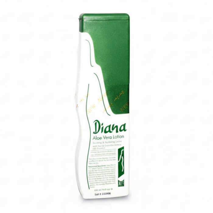diana aloe vera lotion 400ml hydrating soothing body lotion for soft smooth healthy skin