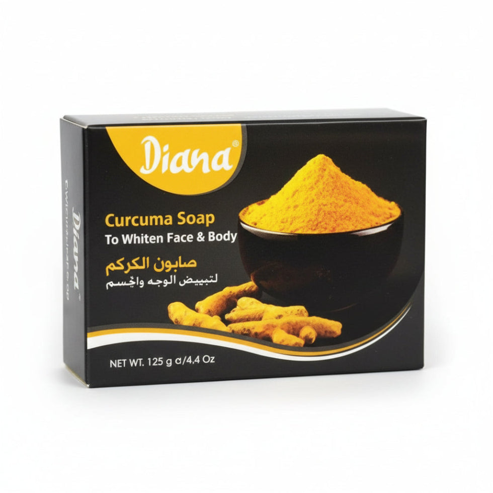 diana curcuma soap 125g turmeric brightening cleansing bar for smooth radiant even skin