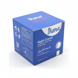 diana night cream 60g overnight hydrating repairing face cream for soft smooth skin