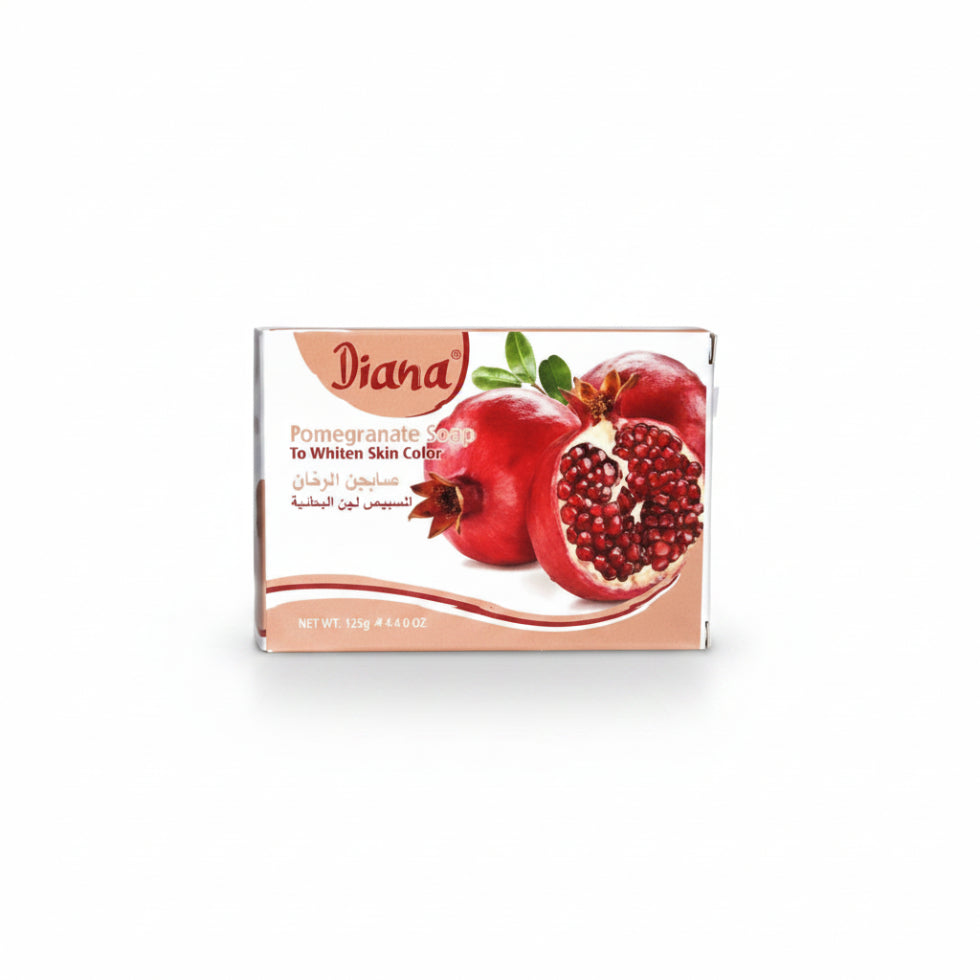 diana pomegranate soap 125g antioxidant cleansing bar for smooth radiant healthy skin