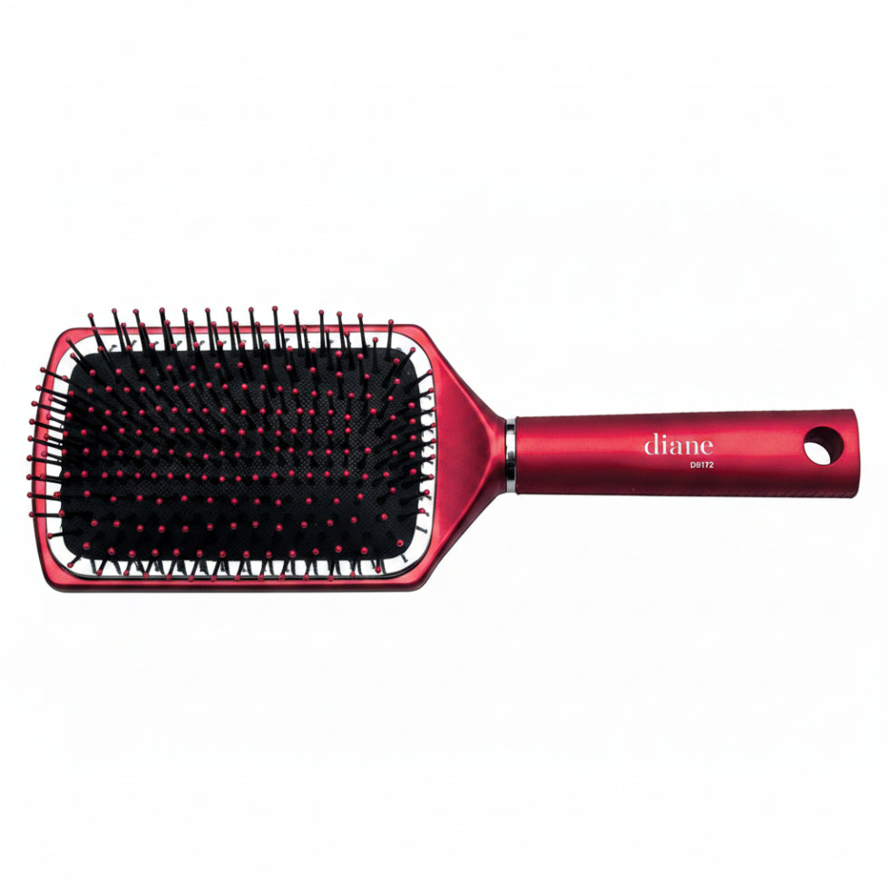 diane royal satin cushion paddle brush for smooth detangling frizz control and daily hair styling