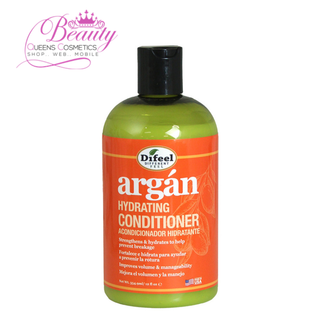 Difeel Argan Hydrating Conditioner 12oz | Sulfate-Free Argan Oil Care