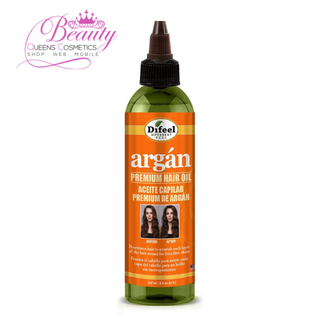 Difeel Argan Hydrating Premium Hair Oil 8oz | Repair & Shine Dry Hair