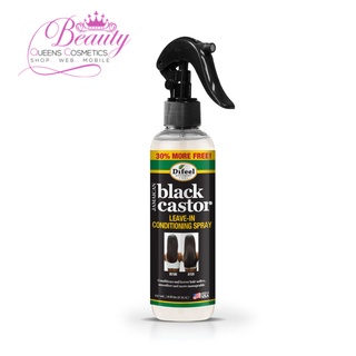 Difeel Jamaican Black Castor Leave-In Spray 8oz | Moisturize, Strengthen & Promote Growth
