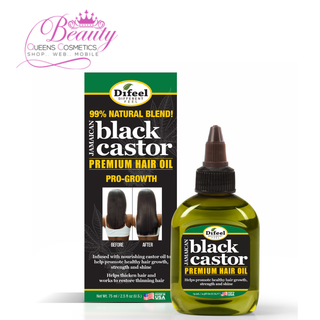 Difeel Jamaican Black Castor Premium Hair Oil 75ml | Superior Growth