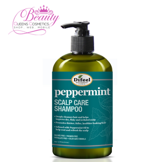 Difeel Peppermint Scalp Care Shampoo 12oz | Cooling & Strengthening Cleanse