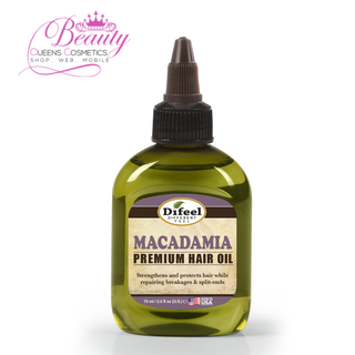 Difeel Macadamia Premium Hair Oil75ml | Shine & Repair