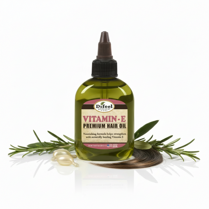 Difeel Vitamin E Oil Premium Hair Oil | Thinning Hair Support Care
