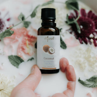 Difeel 100 percent pure coconut essential oil 30ml aromatherapy moisturizing and healing natural oil for skin and hair