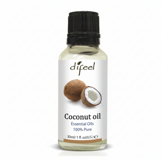 Difeel 100 percent pure coconut essential oil 30ml aromatherapy moisturizing and healing natural oil for skin and hair