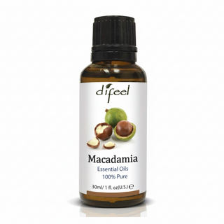Difeel 100 percent pure macadamia essential oil 30ml skin hair and aromatherapy natural nourishing oil