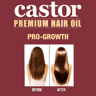 Difeel 99 natural blend castor premium hair oil 8 fl oz strengthening pro growth hair oil for thicker healthier shiny hair