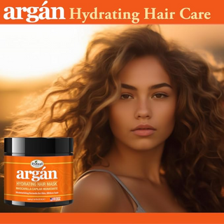 Difeel argan hydrating hair mask 12oz deep repair treatment for dry damaged frizzy hair care