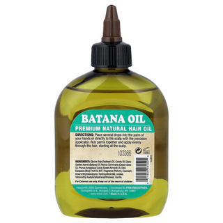 Batana hair oil for nourishing scalp, strengthening hair and healthy natural growth