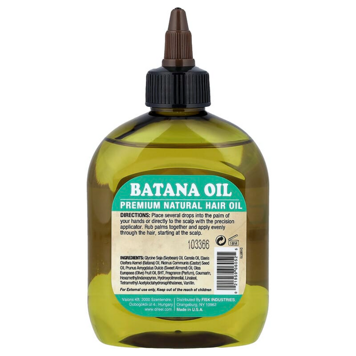Batana hair oil for nourishing scalp, strengthening hair and healthy natural growth