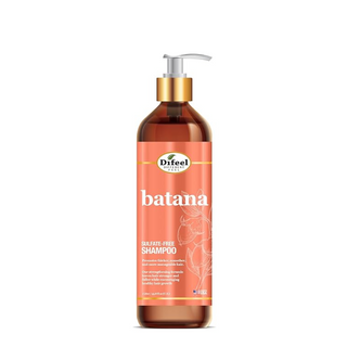 Difeel batana sulfate free shampoo 33.8oz strength and growth gentle cleansing and hair repair care shampoo