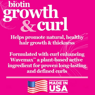 difeel biotin growth curl hair oil 2.5oz promote growth thickness strengthening curl care nourishing hair oil frizz control shine