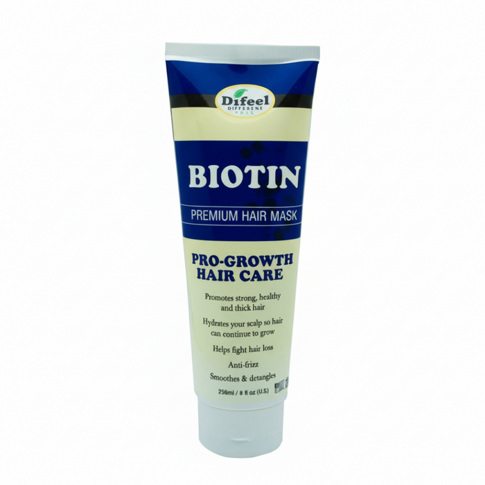 Difeel Biotin Premium Hair Mask 236ml | Nourish, Strengthen & Hair Growth