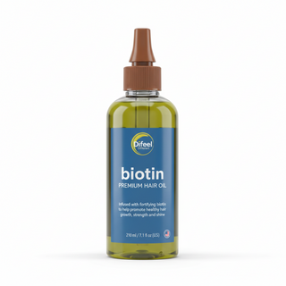 Difeel Biotin Premium Hair Oil 7.1oz | Weightless Nourishment & Hair Growth