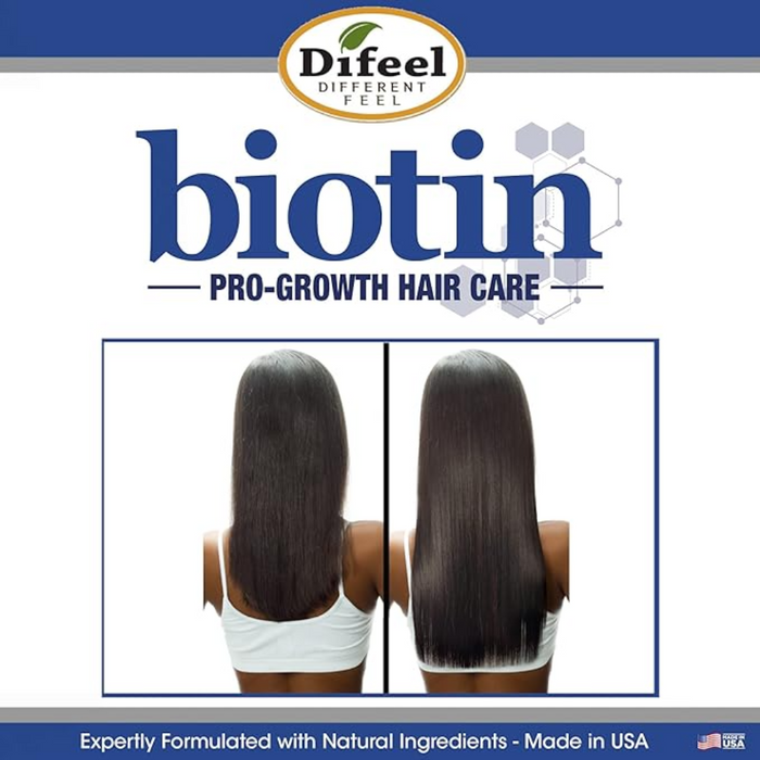 Difeel Biotin Pro-Growth Conditioner 12oz | Strengthen, Thicken & Hair Growth