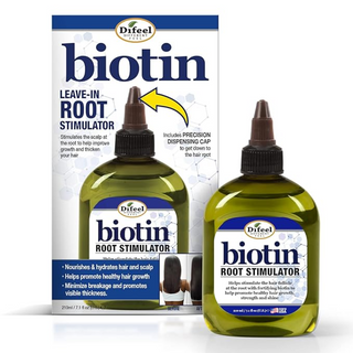 Difeel biotin pro-growth root stimulator 7.1 oz scalp treatment for hair growth strengthening and thicker healthier hair