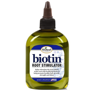 Difeel biotin pro-growth root stimulator 7.1 oz scalp treatment for hair growth strengthening and thicker healthier hair