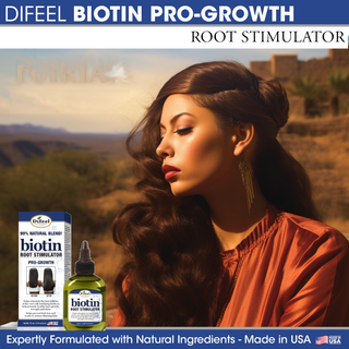 Difeel biotin pro growth root stimulator 7.1oz strengthen and promote healthy hair growth scalp care