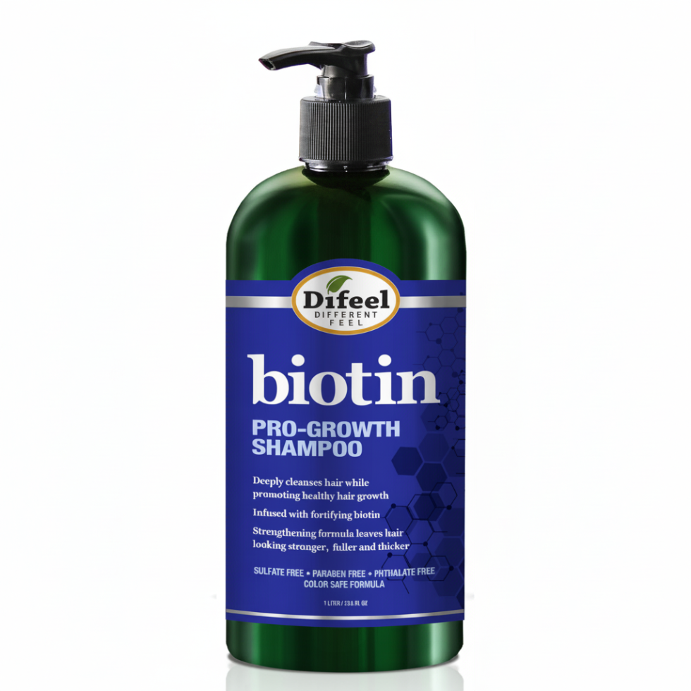 Difeel biotin pro growth shampoo 33.8oz strengthen thicken and promote healthy hair growth shampoo