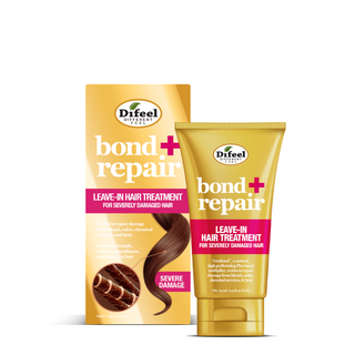 Difeel bond repair leave in hair treatment 2.5oz restore severely damaged hair strengthening and repair care product