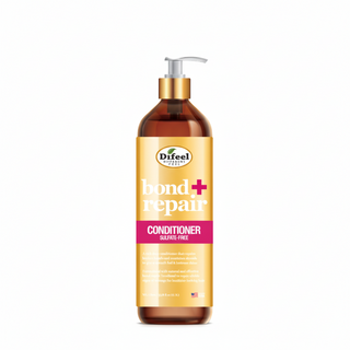 Difeel bond repair sulfate free conditioner 33.8oz repair and strengthen damaged hair smoothing and nourishing care