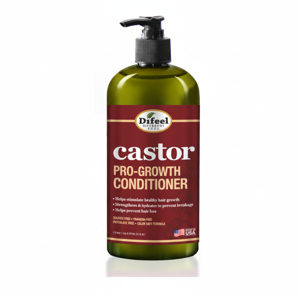 difeel castor pro growth conditioner 1000ml strengthen thicken hair growth salon size conditioner care
