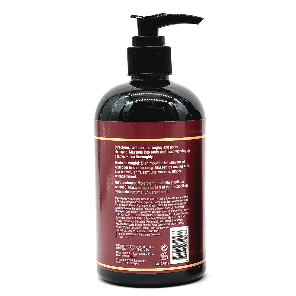 Difeel castor pro growth shampoo 12oz strengthen and thicken hair growth shampoo for healthy hair care