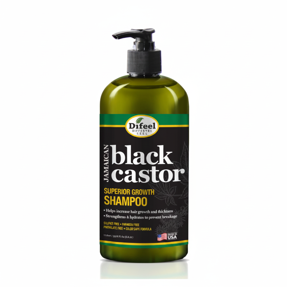 difeel jamaican black castor conditioner 33.8oz strengthen hydrate hair growth salon size conditioner