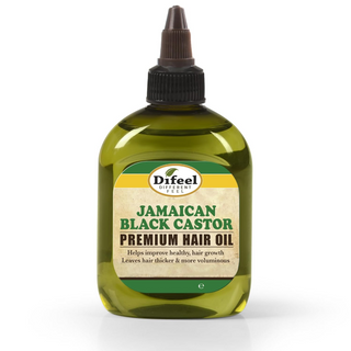 Difeel jamaican black castor premium hair oil 7.1 oz strengthening hair growth oil for thicker healthier hair