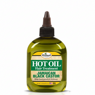 Difeel jamaican black castor hot oil hair treatment 210ml hair growth boost deep conditioning and strengthening care