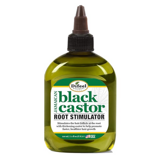 Difeel jamaican black castor root stimulator 7.1oz promote hair growth and thickness scalp nourishing and strengthening oil