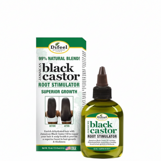 Difeel jamaican black castor root stimulator 75ml hair growth boost strengthening scalp and root care oil
