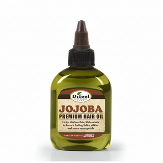 Difeel jojoba premium hair oil for scalp health strengthening and nourishing hair care solution
